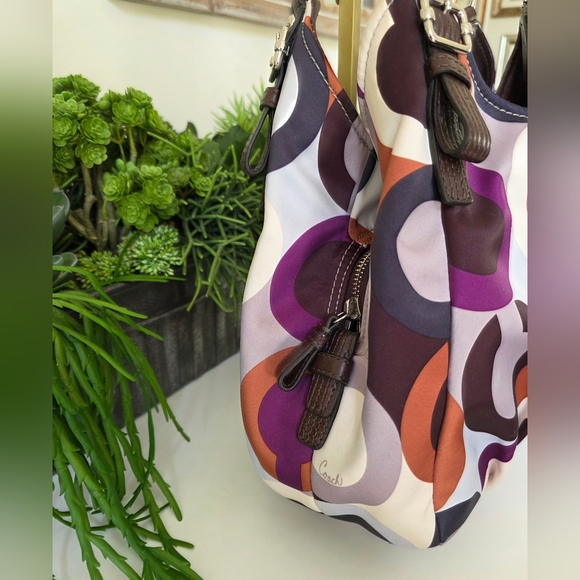 Coach Multicolor Signature Tote Bag - Picture 4 of 13